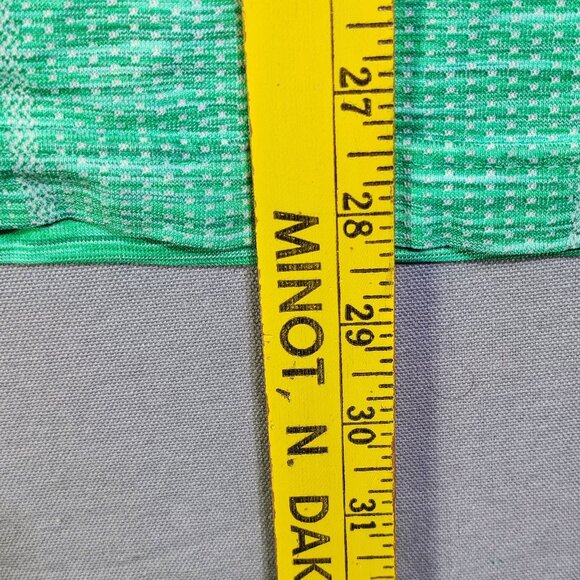 Under Armour Heatgear Threadborne T-shirt Mens size XL green long sleeve - Picture 9 of 9